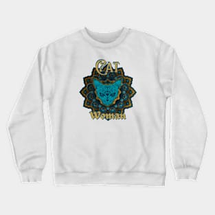 Cat Woman Crewneck Sweatshirt